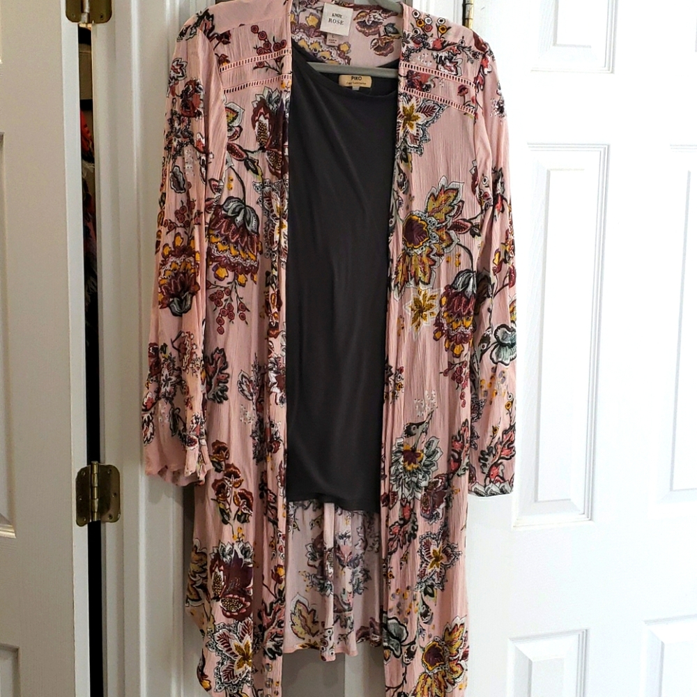 Long Sleeve Kimono/Cardigan